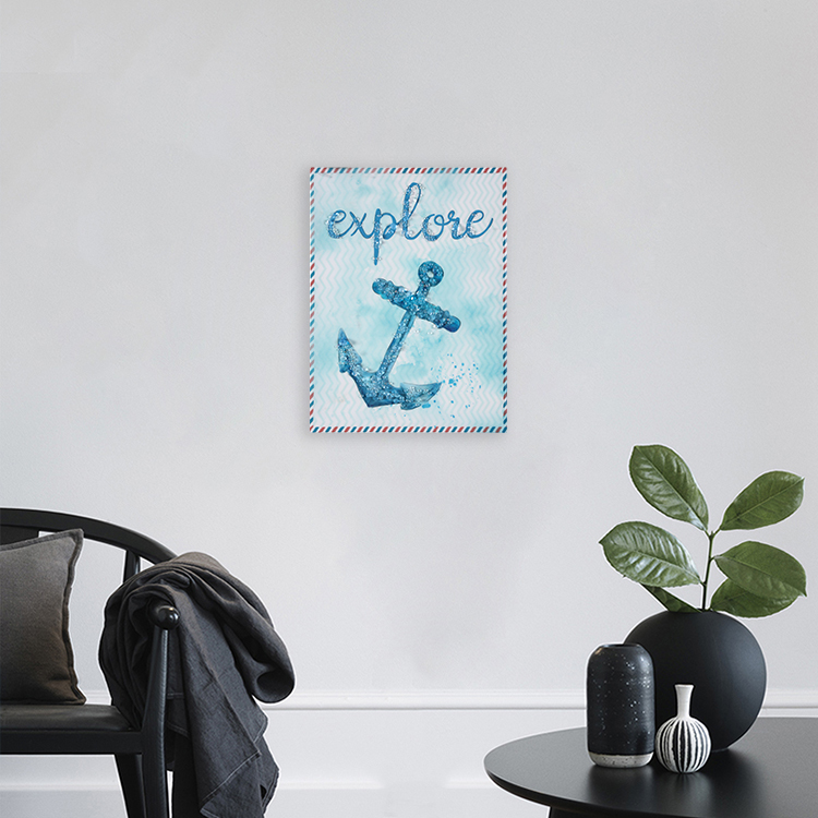 Jewelled canvas