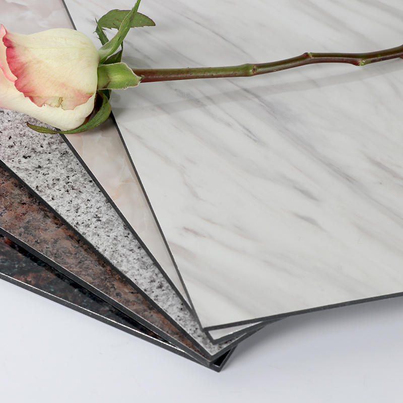 Marble color aluminum composite panel
