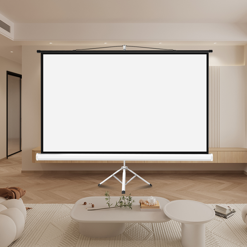 Tripod screen projection screen movable screen conference screen