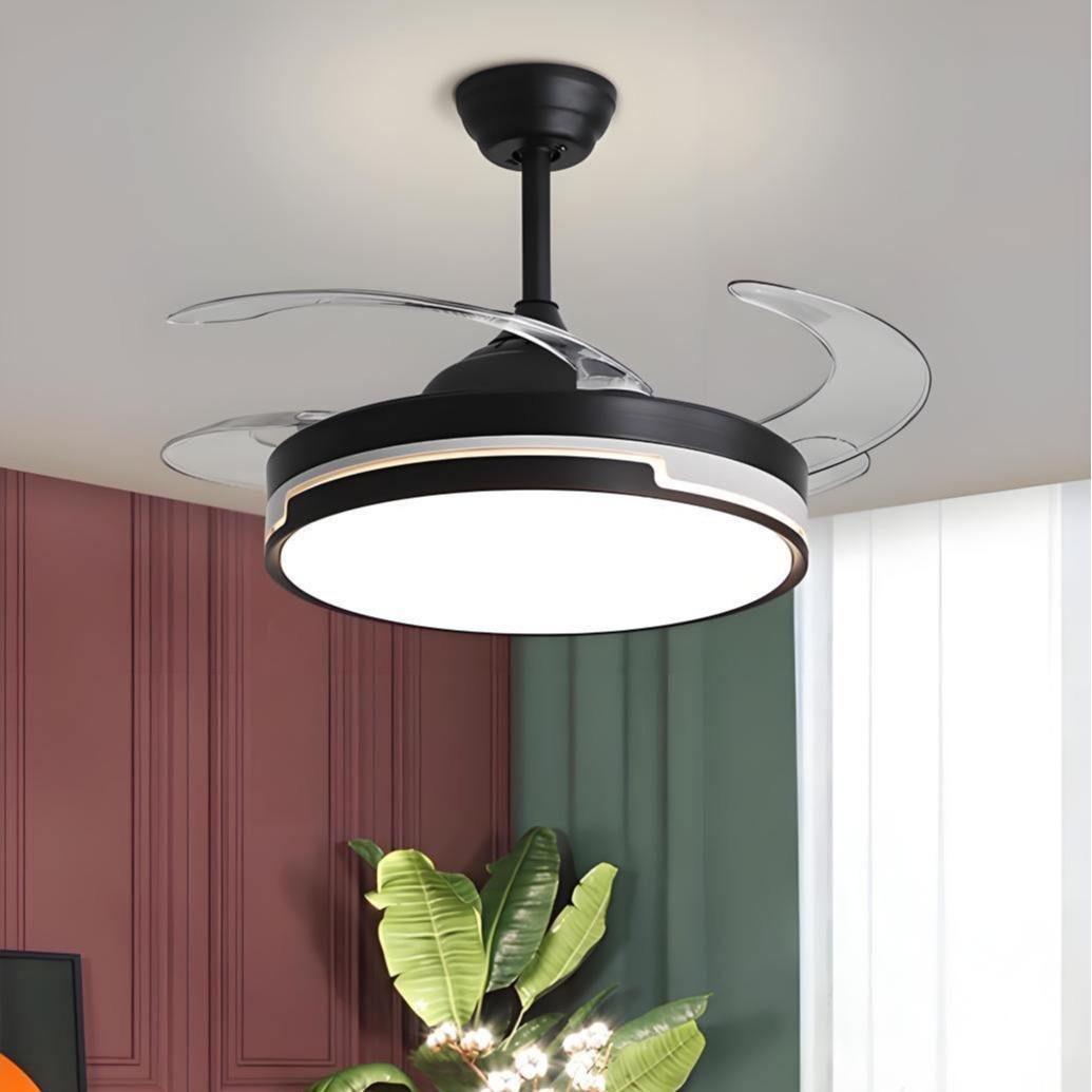 Invisible fan light, ceiling fan light