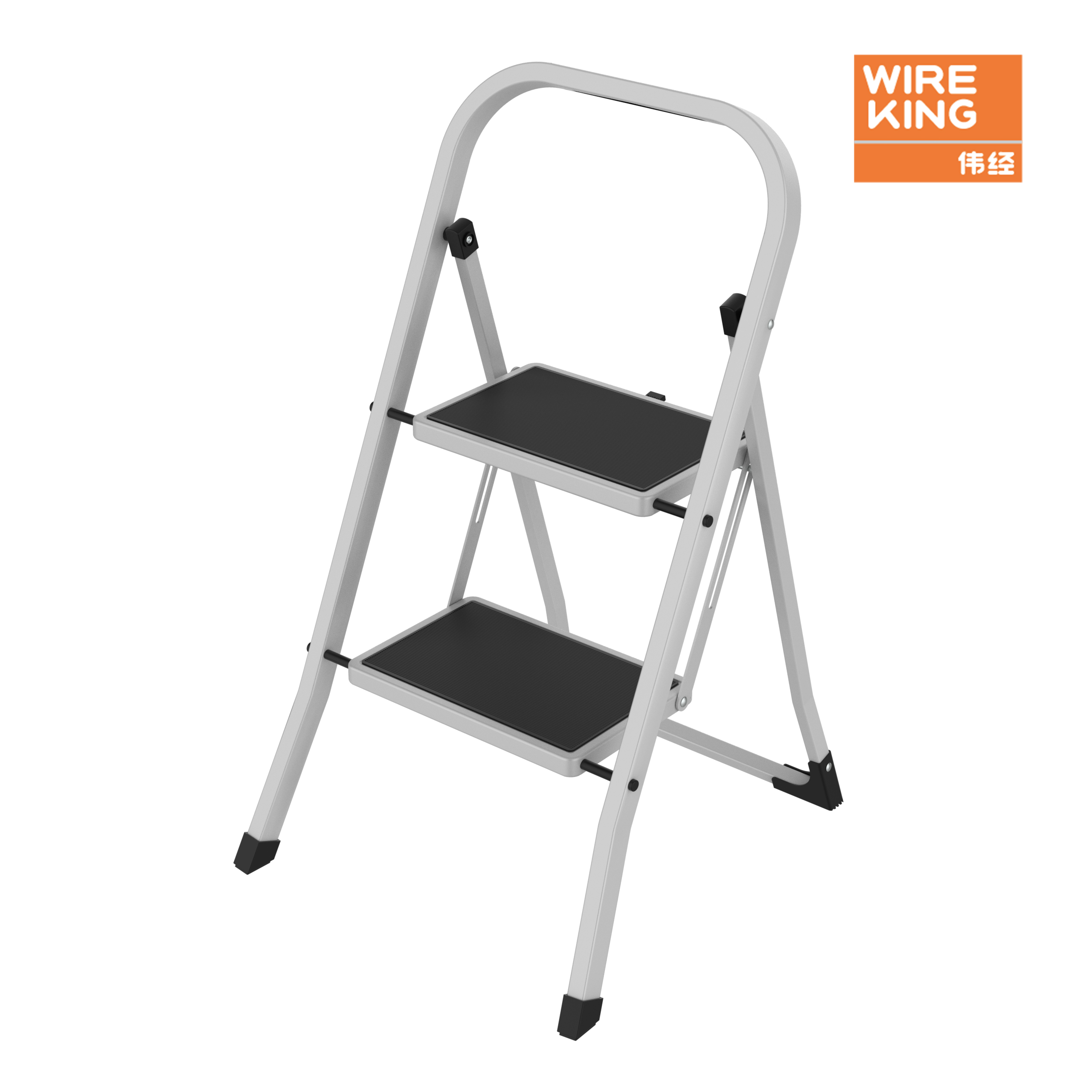 Foldable steel stool+EN14183