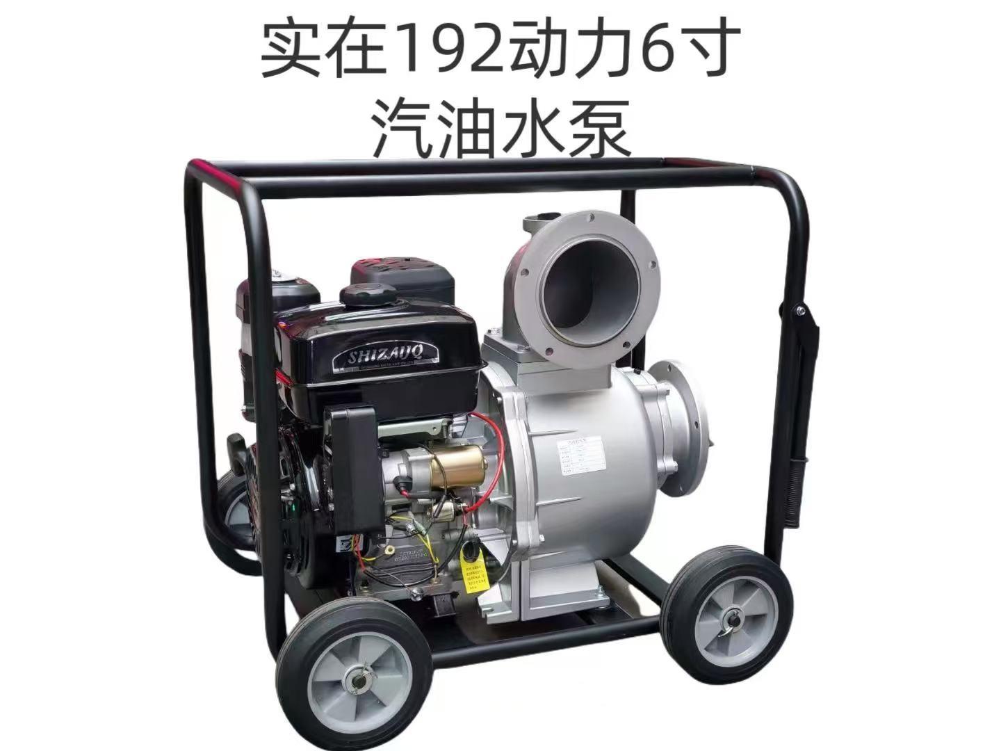 SZ Gasoline 192, 6-inch water pump (electric start)