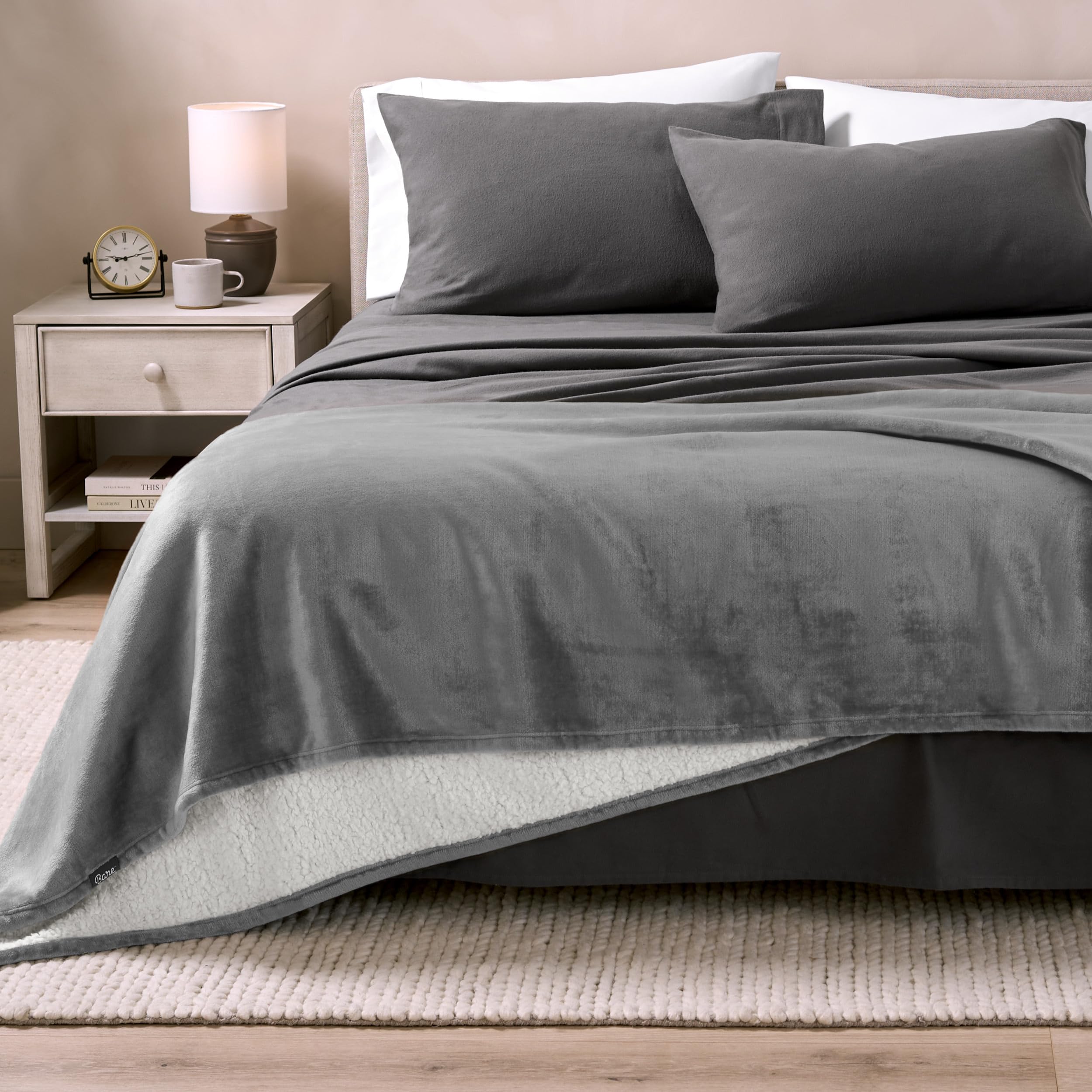 Print flannel fleece blanket
