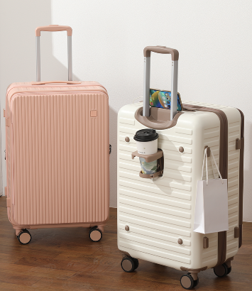 8861#Integrated zipper luggage