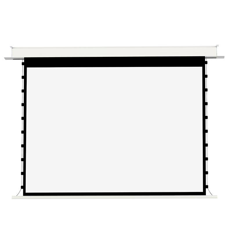 In-Ceiling Tab Tension Screen High-End Projetion Screen Home Theater Screen