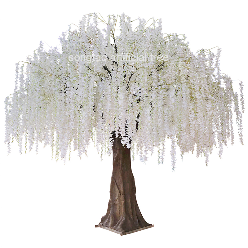 Artificial wisteria tree