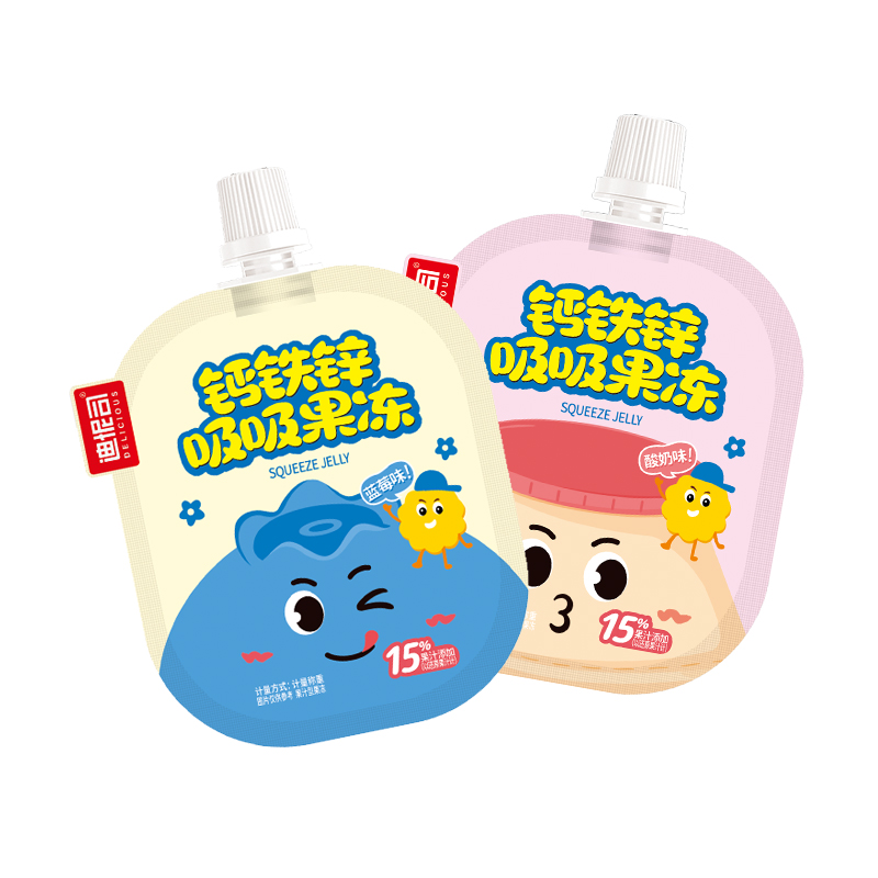 90g Calcium&Iron&Zinc Squeeze Jelly