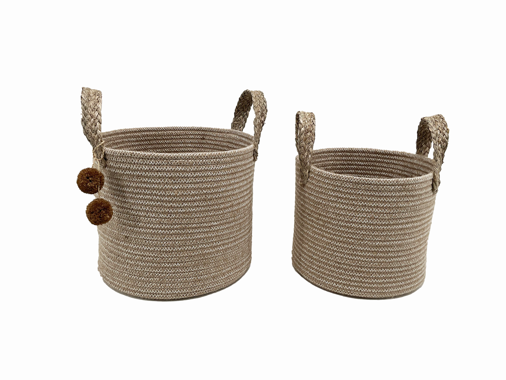 S/2 oval storage basket