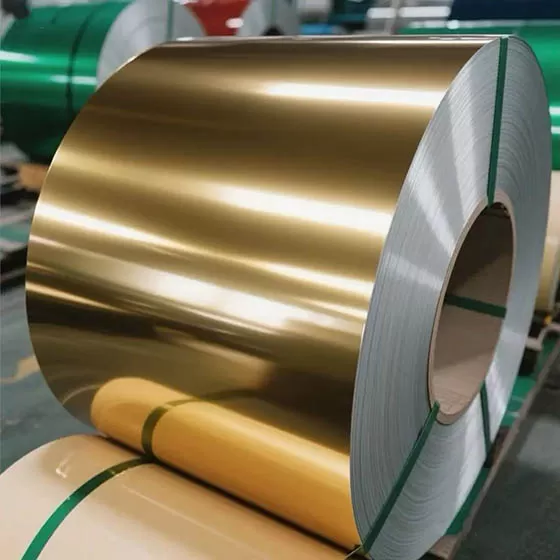 Mirror Color painted aluminum coil