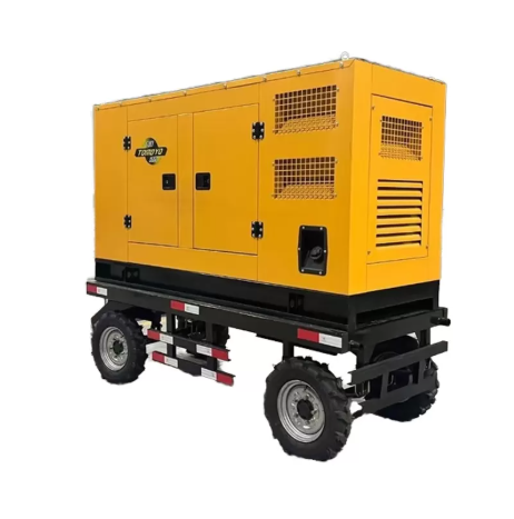 100kva 200kva Mobile Trailer Generator 300kva 500kva Silent Portable Diesel Generator Set