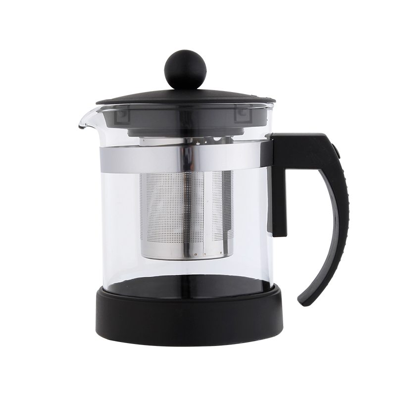 Stainless Steel Teapot Borosilicate Glass Teapot With Removeable Infuser Tea Maker Teapot Tea Kettle