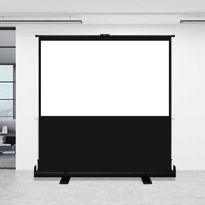 Manual Pull Up And Down Screen Outdoor Mobile Screen Office Screen Moving Screen
