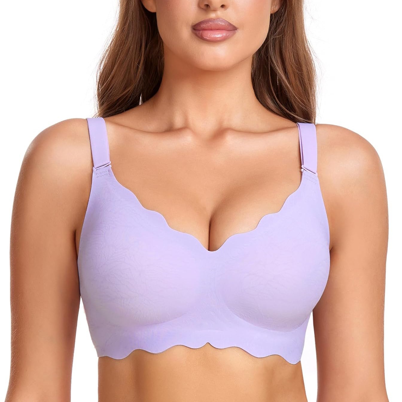 Plus Size Nursing Bra Large Cup Jelly Support Maternity Underwear