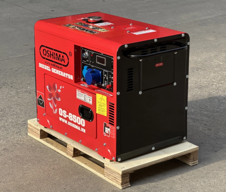 5kw Silent Diesel Generator Set Portable Air Cooled Customizable 220V 380V