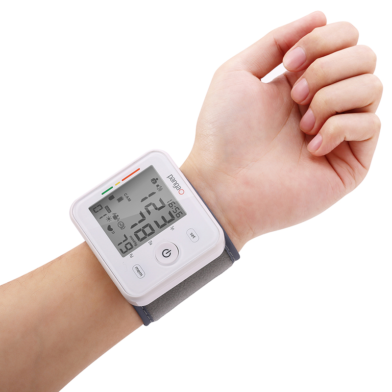 Rechargeable Accurate Wrist Blood Pressure Monitor