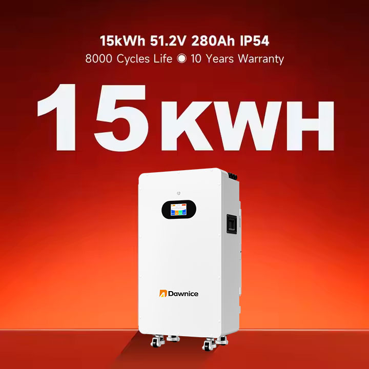 Dawnice Batteries 48V 100ah 200ah Home Solar Storage Lithium Ion Battery 5kwh 10kwh Power wall