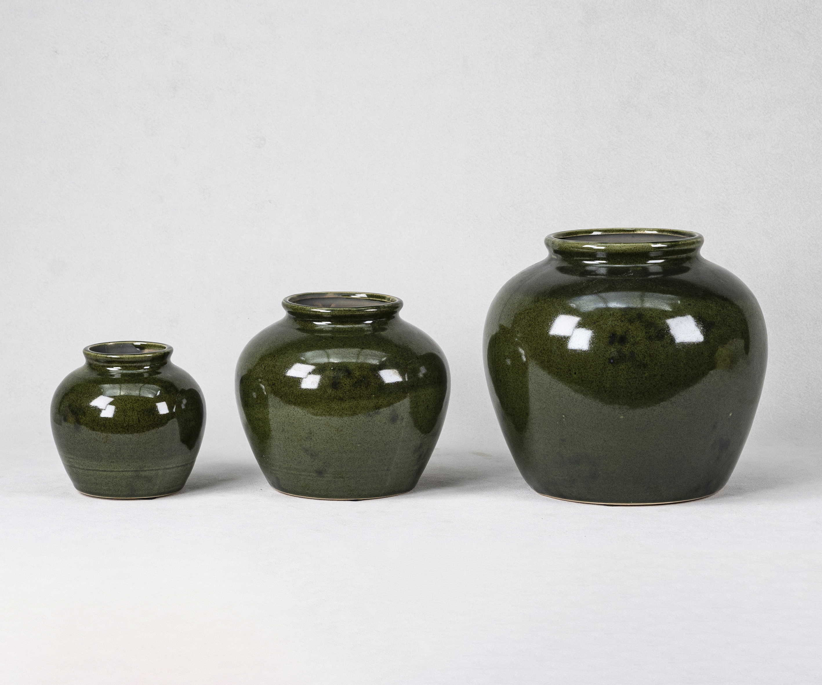 Antique Green Ceramic vase