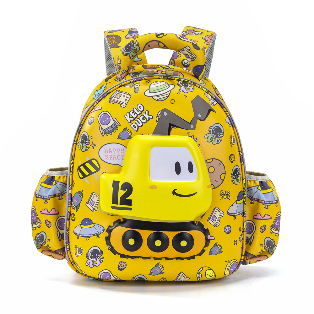 Excavator lightweight design EVA material backpack with multiple compartments for storage