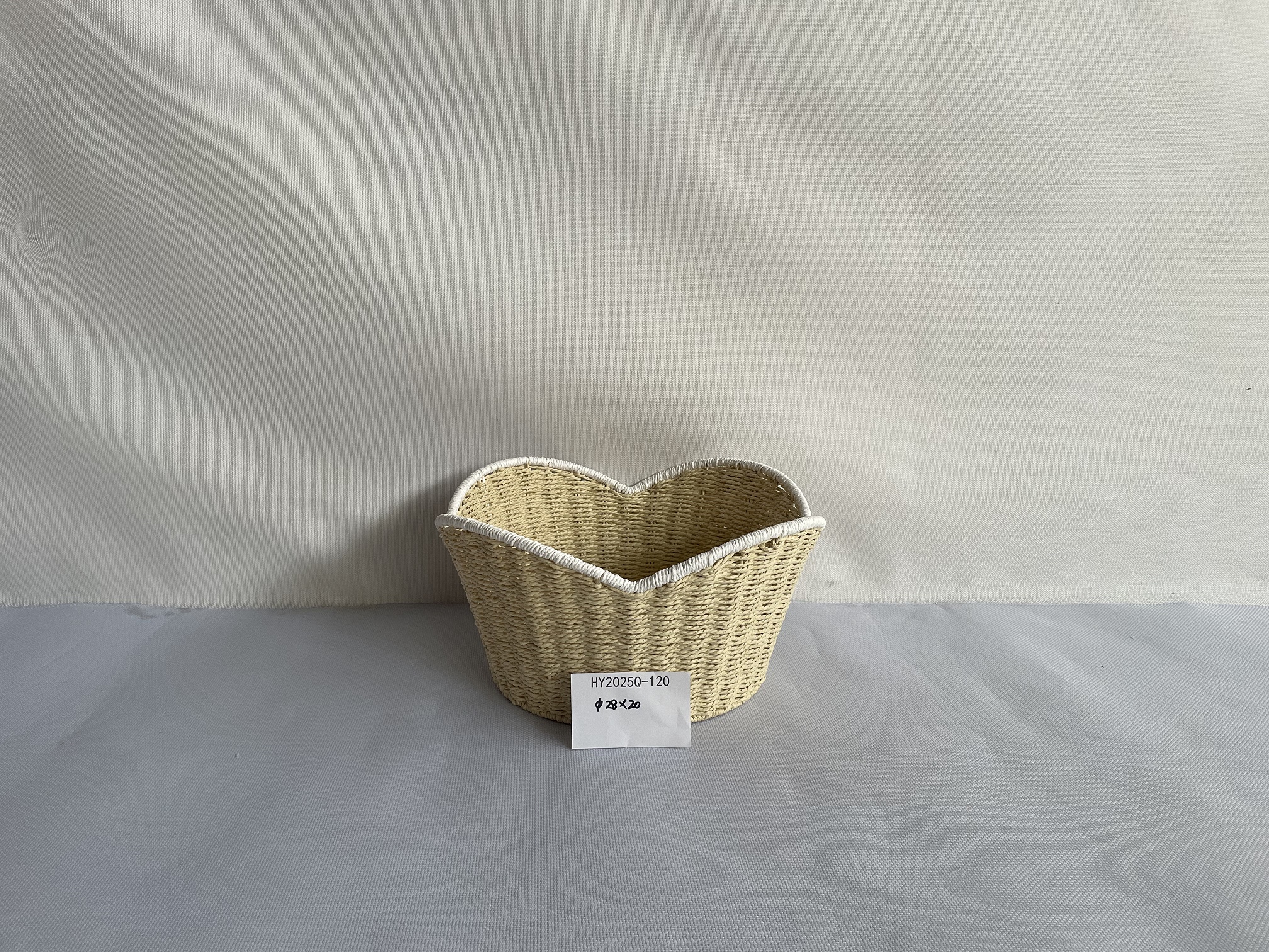 Paper rope basket