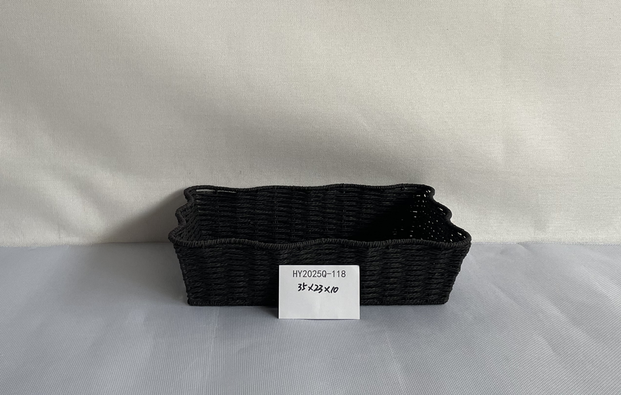 Paper rope basket