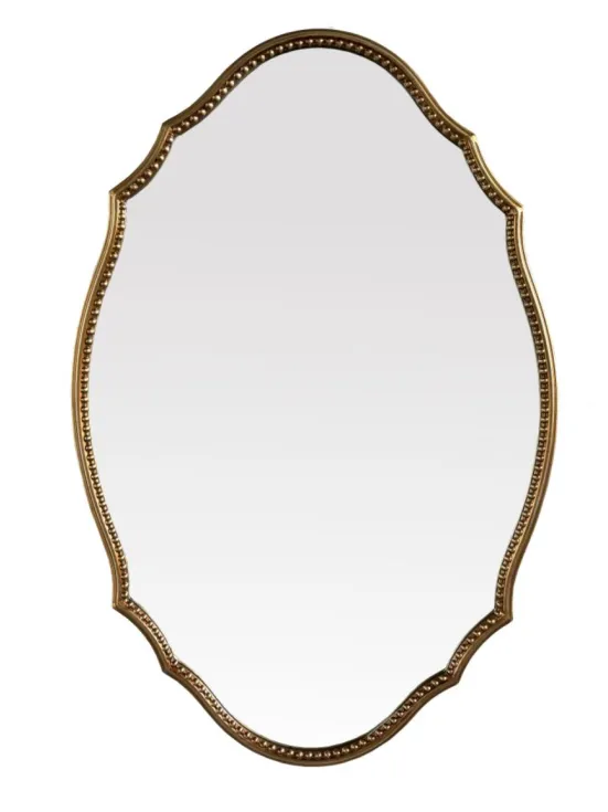 metal gold silver mirror