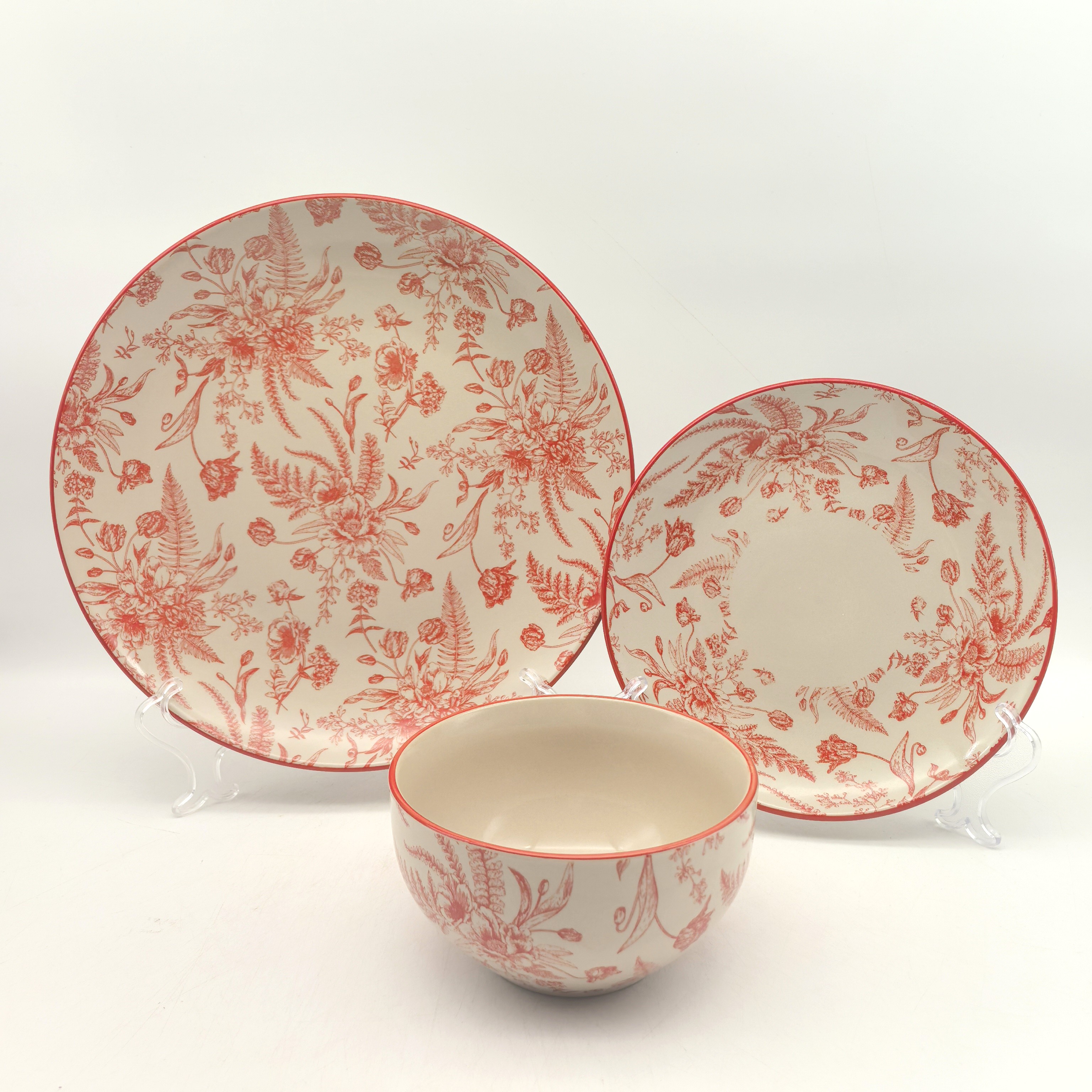 Printed stoneware