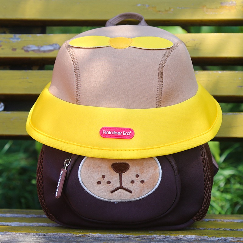 Kindergarten Bear Mushroom Bag Series Multi functional Storage Diving Material Backpack
