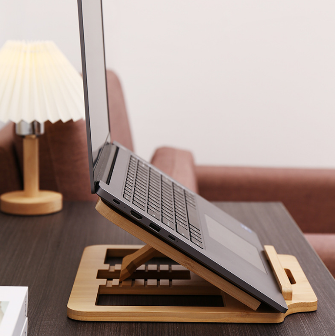 Wood Computer Rack
