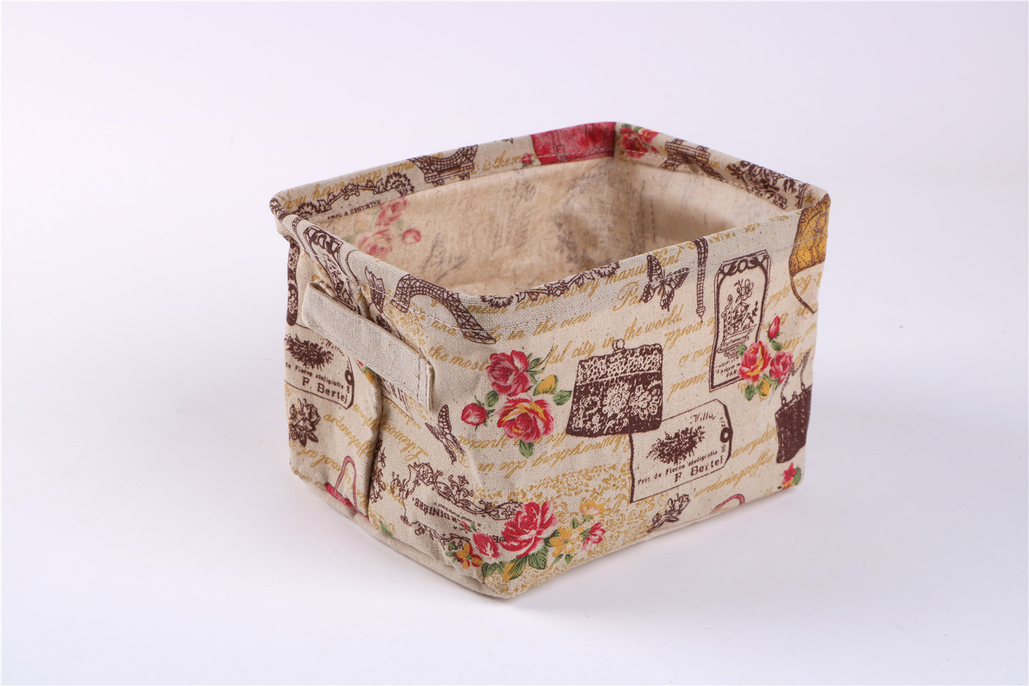 Fabric Shelf Organizer Containers with Handles