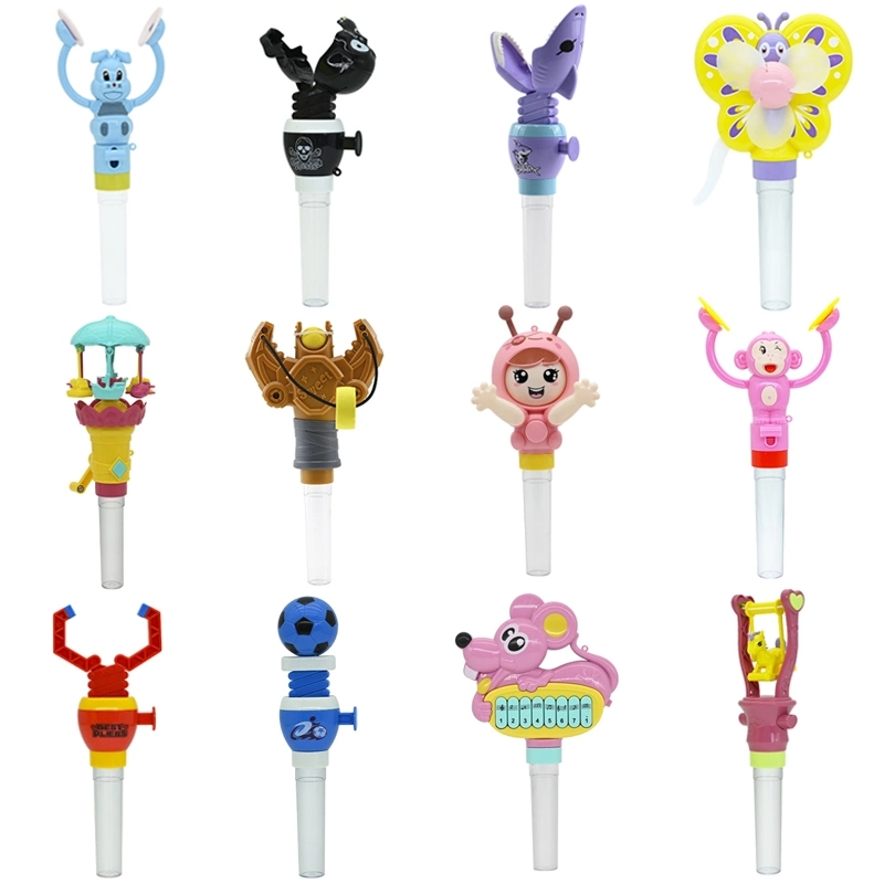 Telescopic animal bottled sugar toy Children candy toy Wholesale candy toy Promotional toy Candy toy
