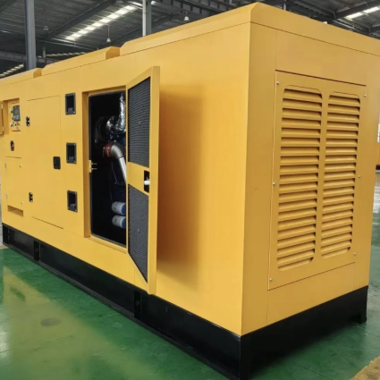 700KW Soundproof 875KVA High-performance Heat Dissipation Generator Set
