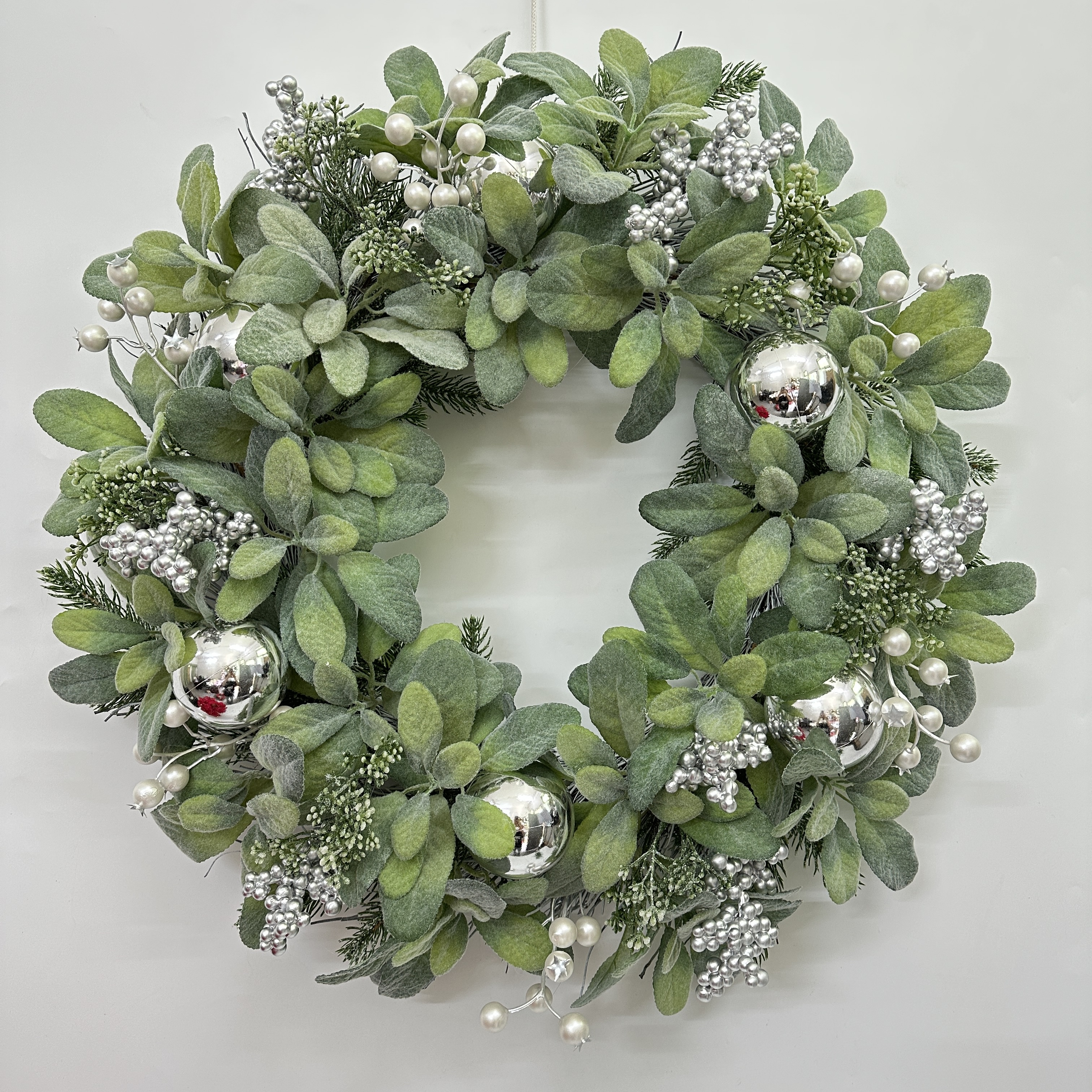 Artificial Christmas Wreath Winter Xmas Decoration