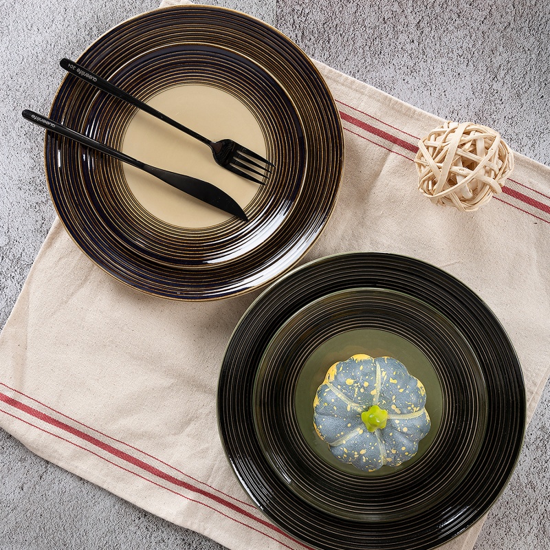 Happy Go 26.5cm Dinner Plate With Embossed