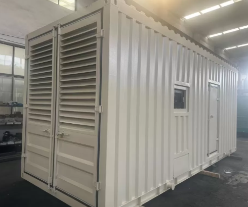 50kW 80kW Containerized Soundproof Diesel Generator Set Rated Current 30A-40A Speed 1800RPM