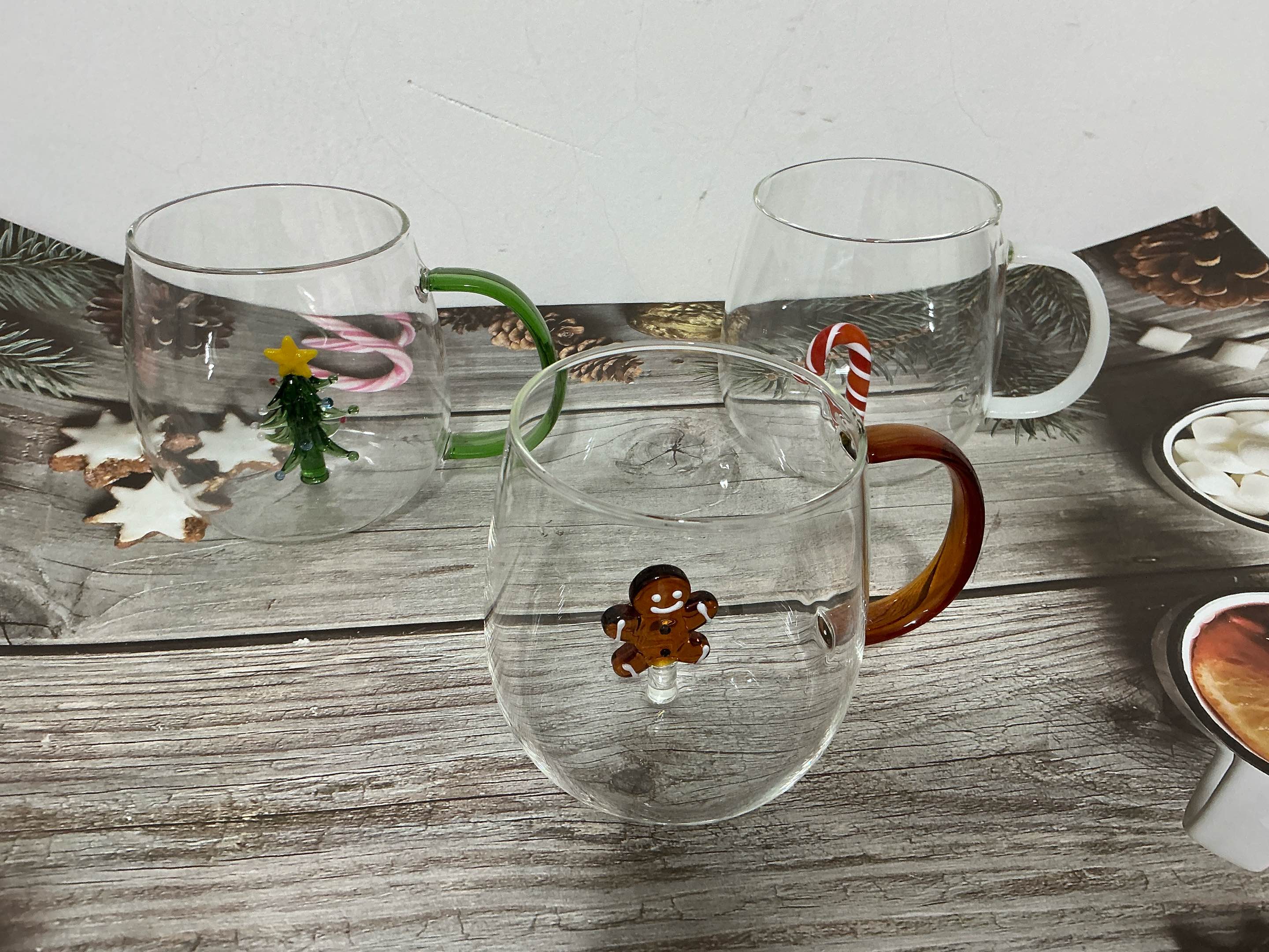 glass coffee mug