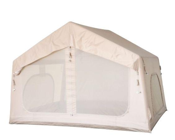 8 square meter beige Oxford cloth inflatable tent