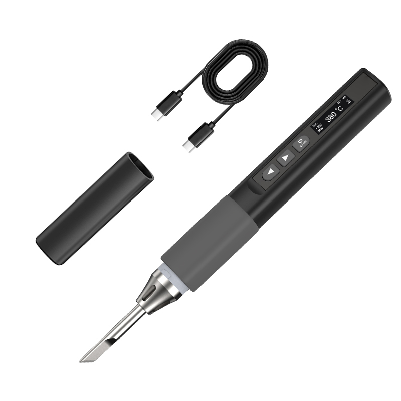 Portable Screen Display Electric Iron 212-840℉ Fast Heating Multi-purpose Smart Soldering Iron Kit