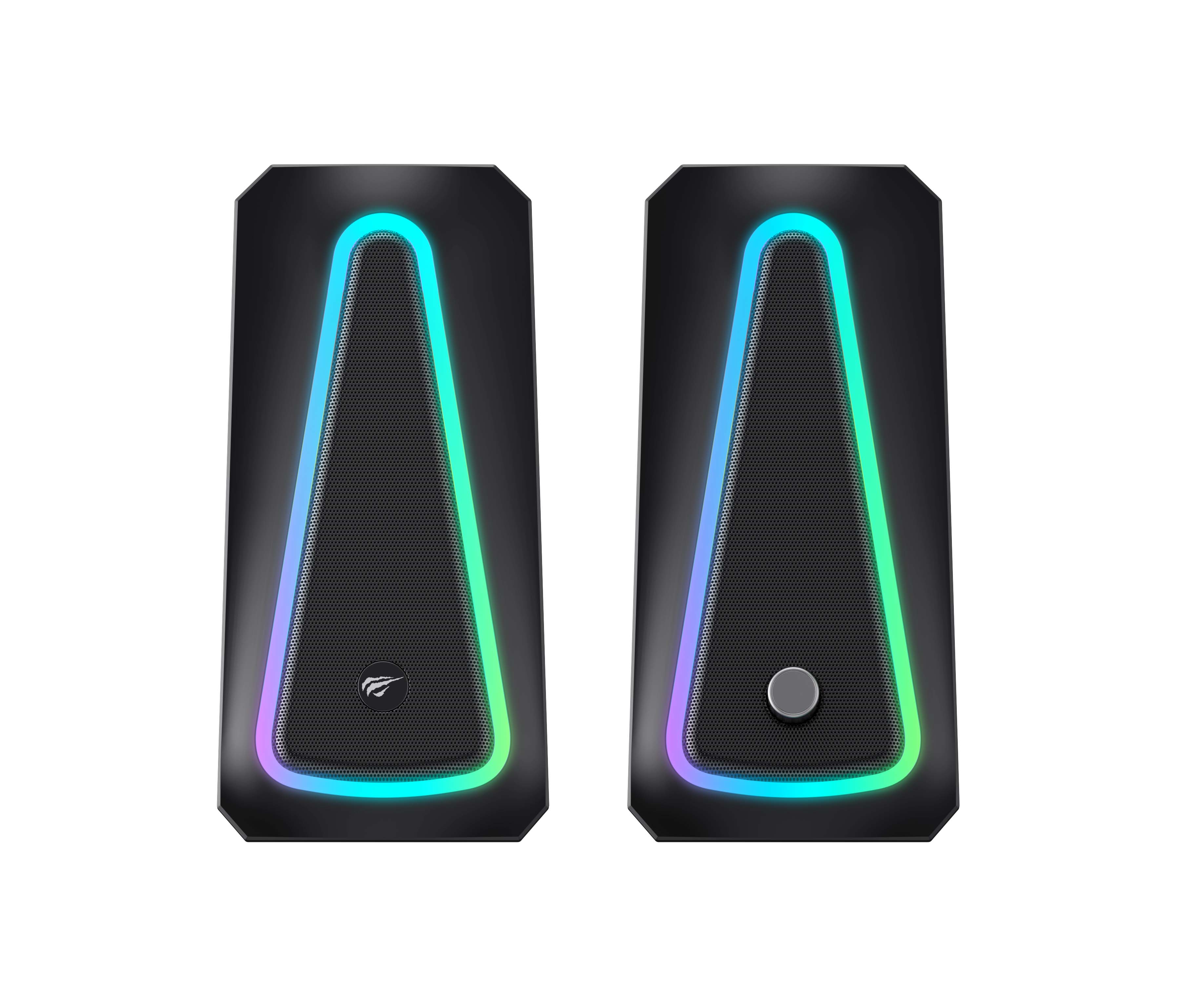 HAVIT SK208 Bluetooth Gaming Speaker with RGB Light Stereo Surround Sound Deep Bass