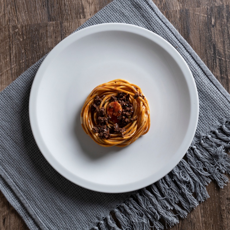 26.6CM Wide-Rim Flat Plate, Hotel Porcelain – Perfect for Banquets and Events