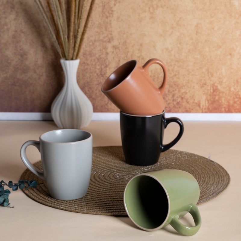 Premium Stoneware Ceramic Plates and Bowls Set