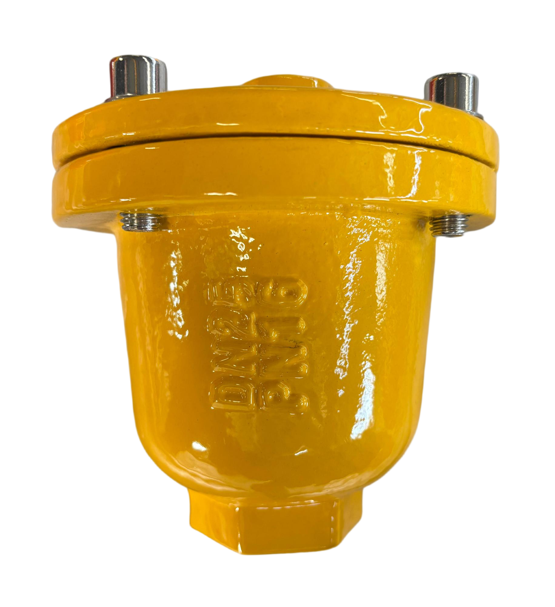 Threaded exhaust valve, cast iron material, ball-milled cast iron material,air vent valve