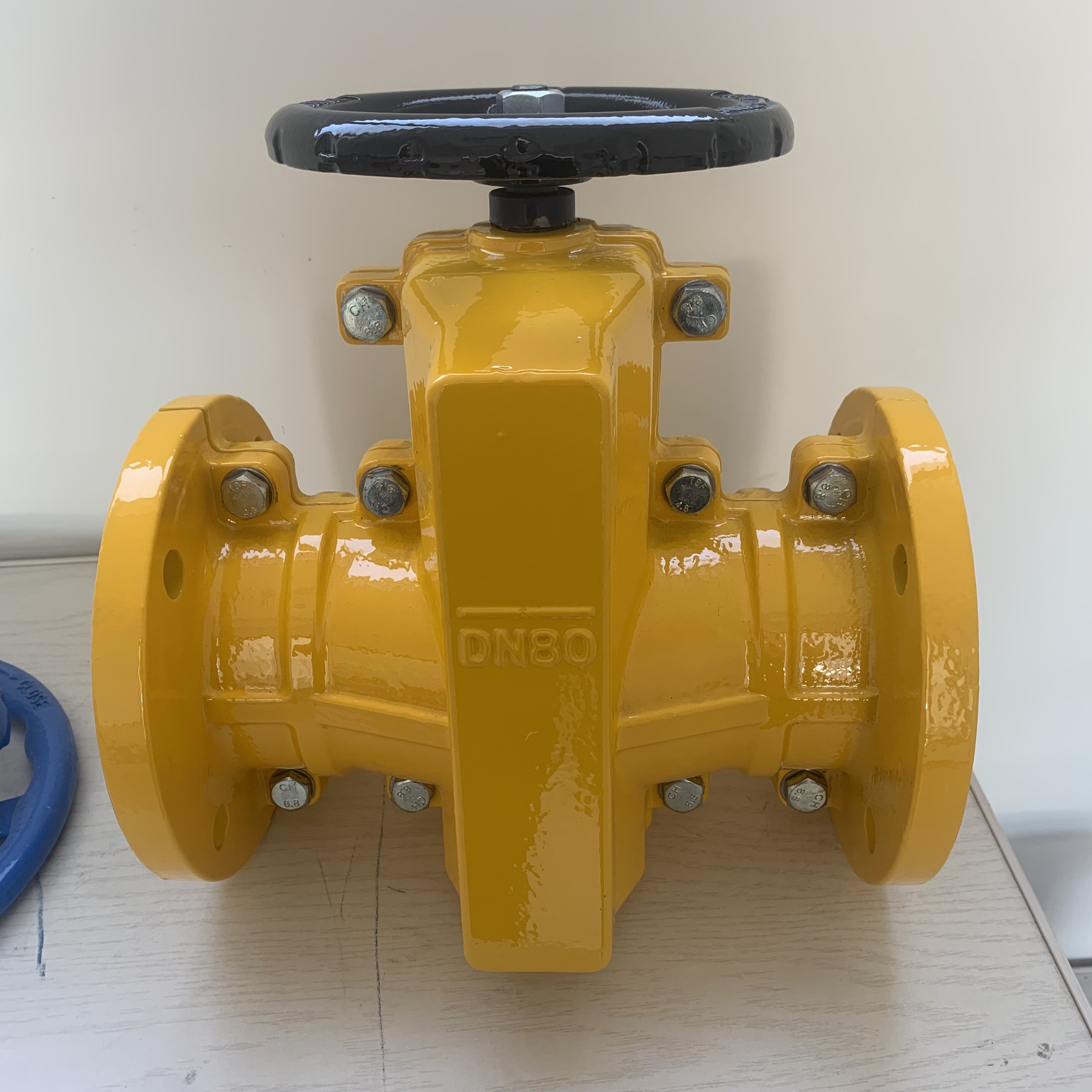 Carbon steel pipe clamp valve/pinch valve