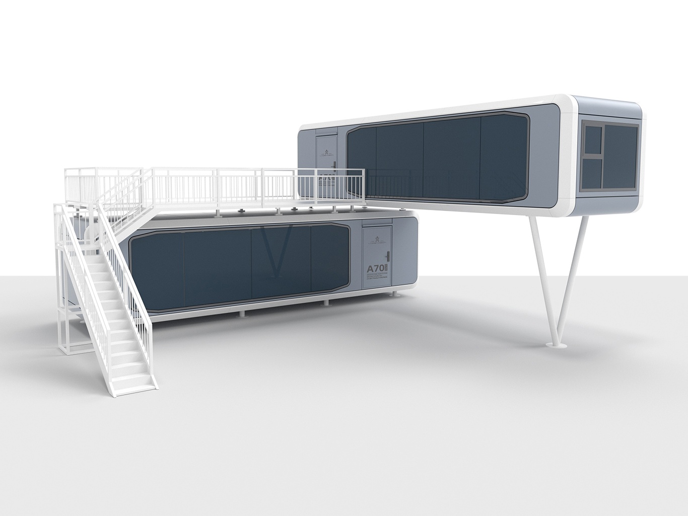 Luban Cabin-A70ultra-Space Capsule House A70 Ultra – The Vertical Expandable Luxury Residence