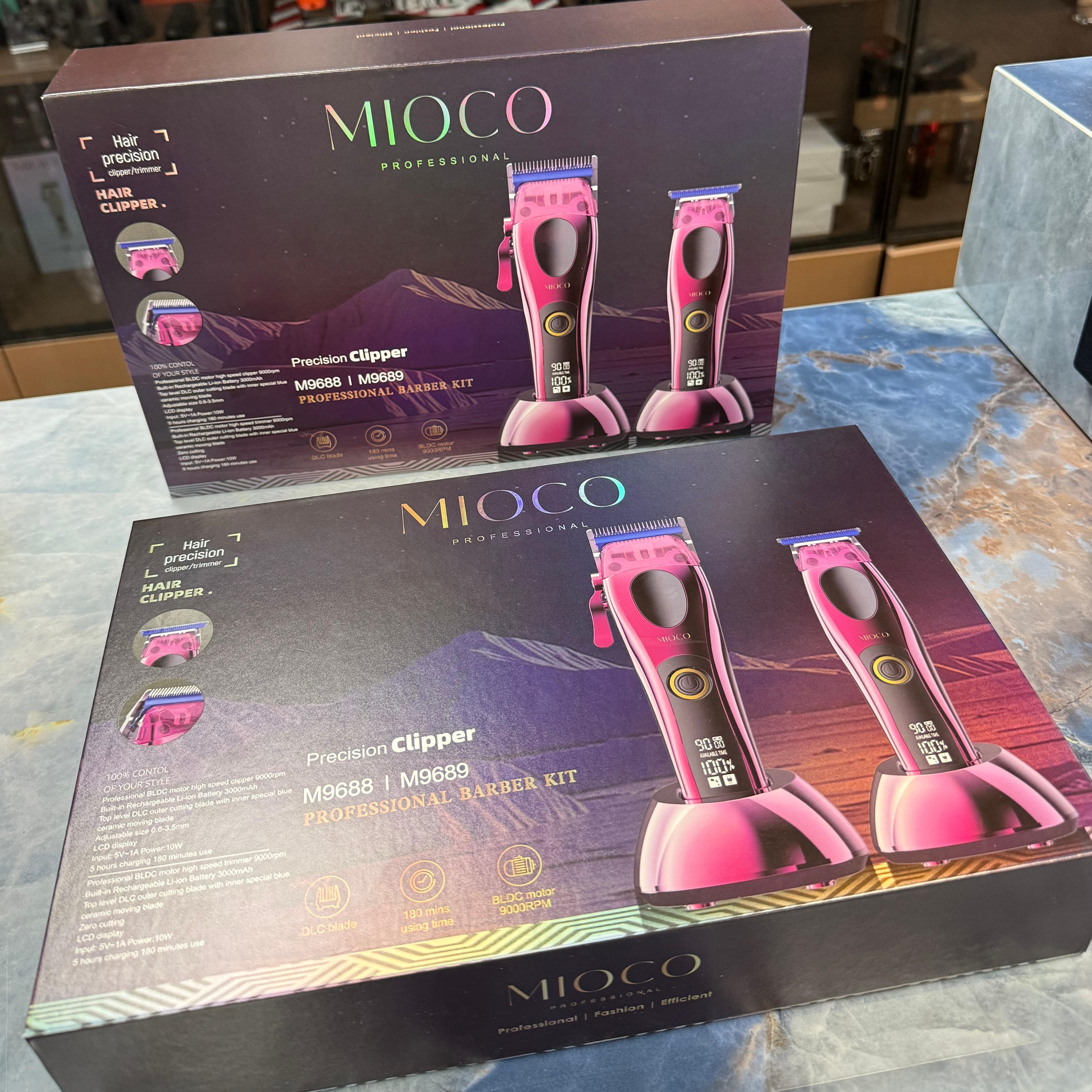 M9688 9689 rechargeable clipper trimmer set