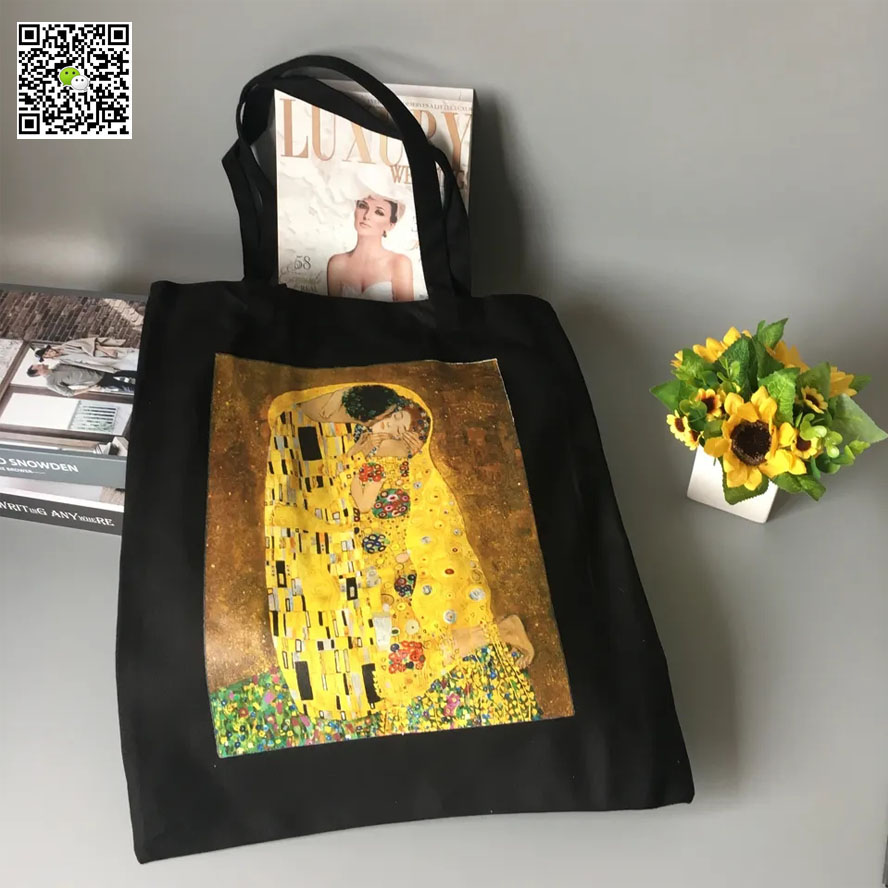 Reusable Recyclable durable Reusable Cotton Canvas Tote bag