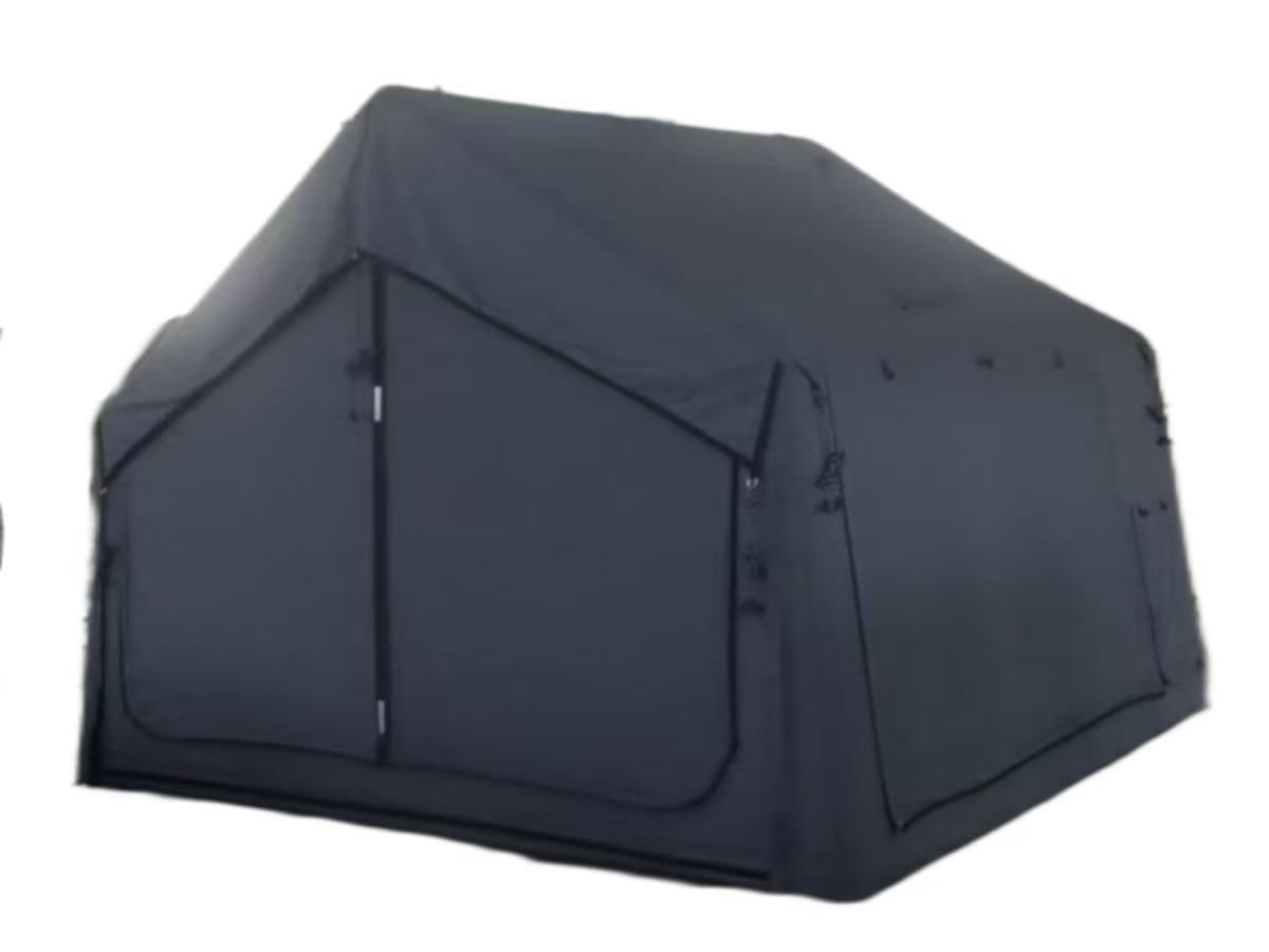 8 square meters gray cotton inflatable tent