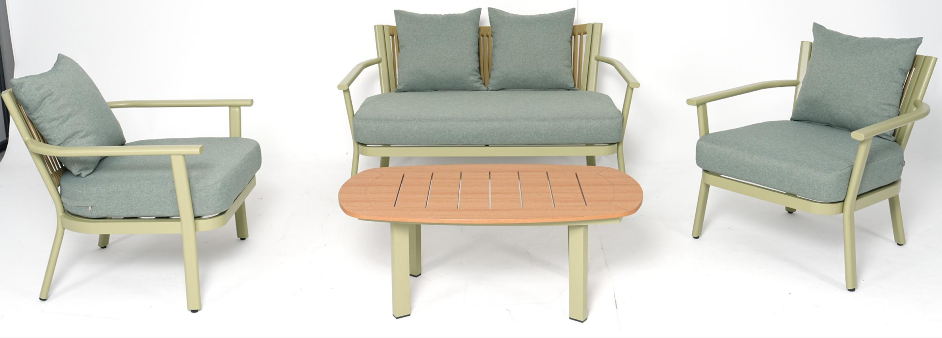 Hot sell outdoor furniture aluminum frame outdoor sofa