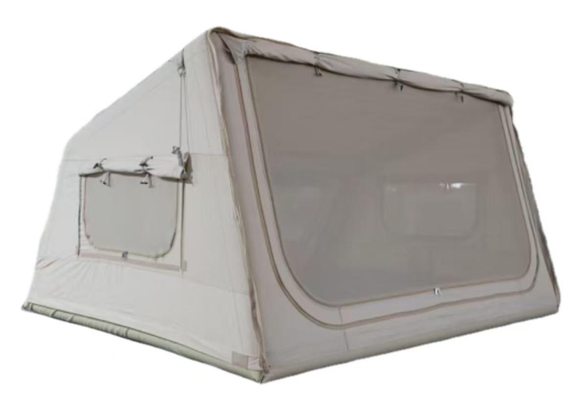 4.6 square meters beige cotton inflatable tent sleeping cabin