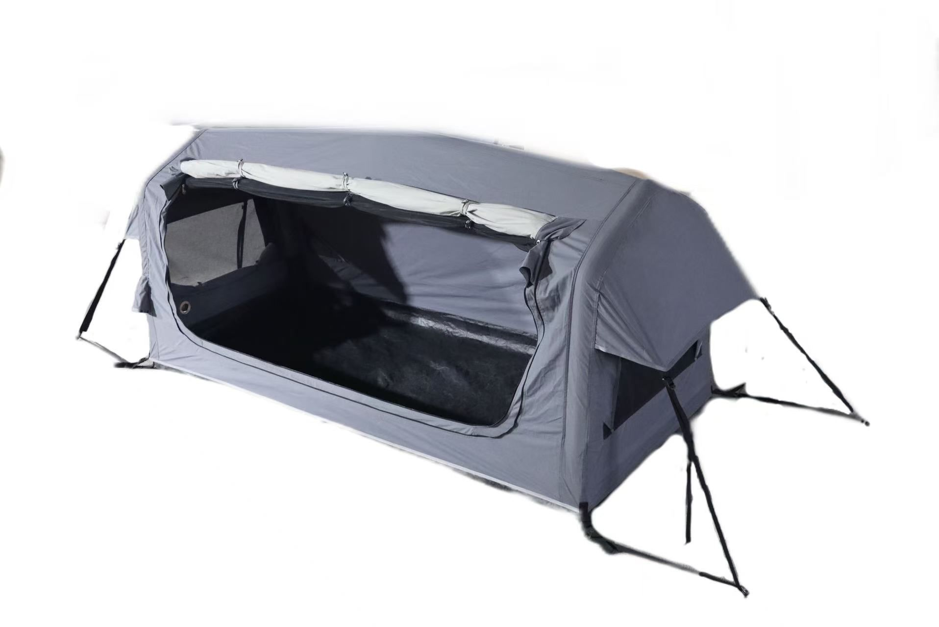 2 square meters gray cotton inflatable tent