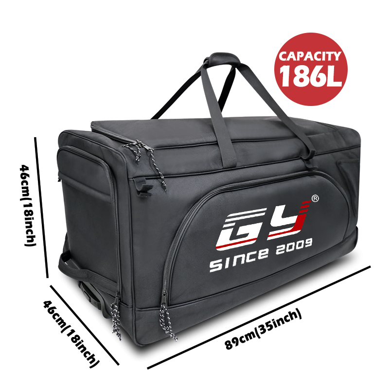 GY Custom Large Ice Hockey Equipment Bag with Wheels